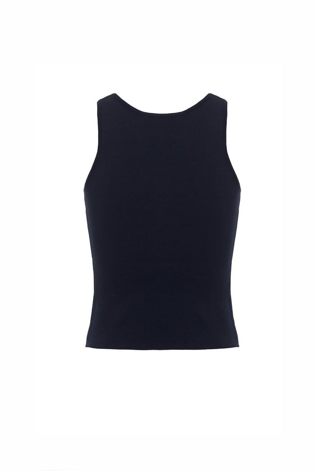 THE CLEO TOP BLACK | Ghost
